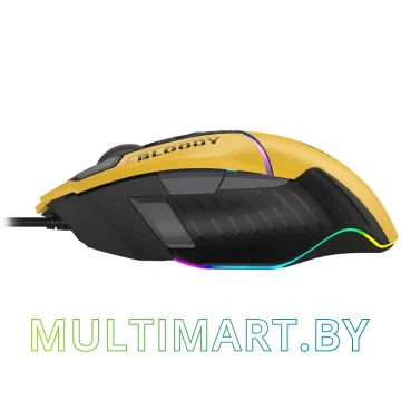 Игровая мышь A4Tech Bloody W95 Max Sports (желтый) картинка 3